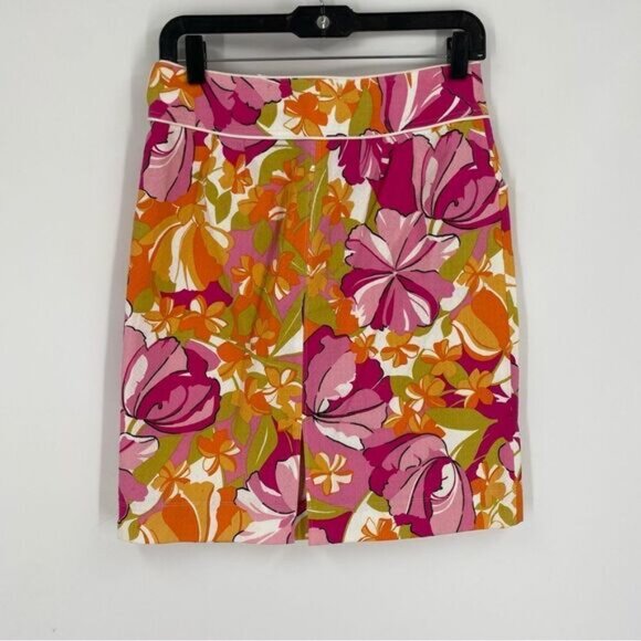 Grace Dane Lewis Petites Women’s Mini Floral Pencil Skirt size 6P - Picture 3 of 3